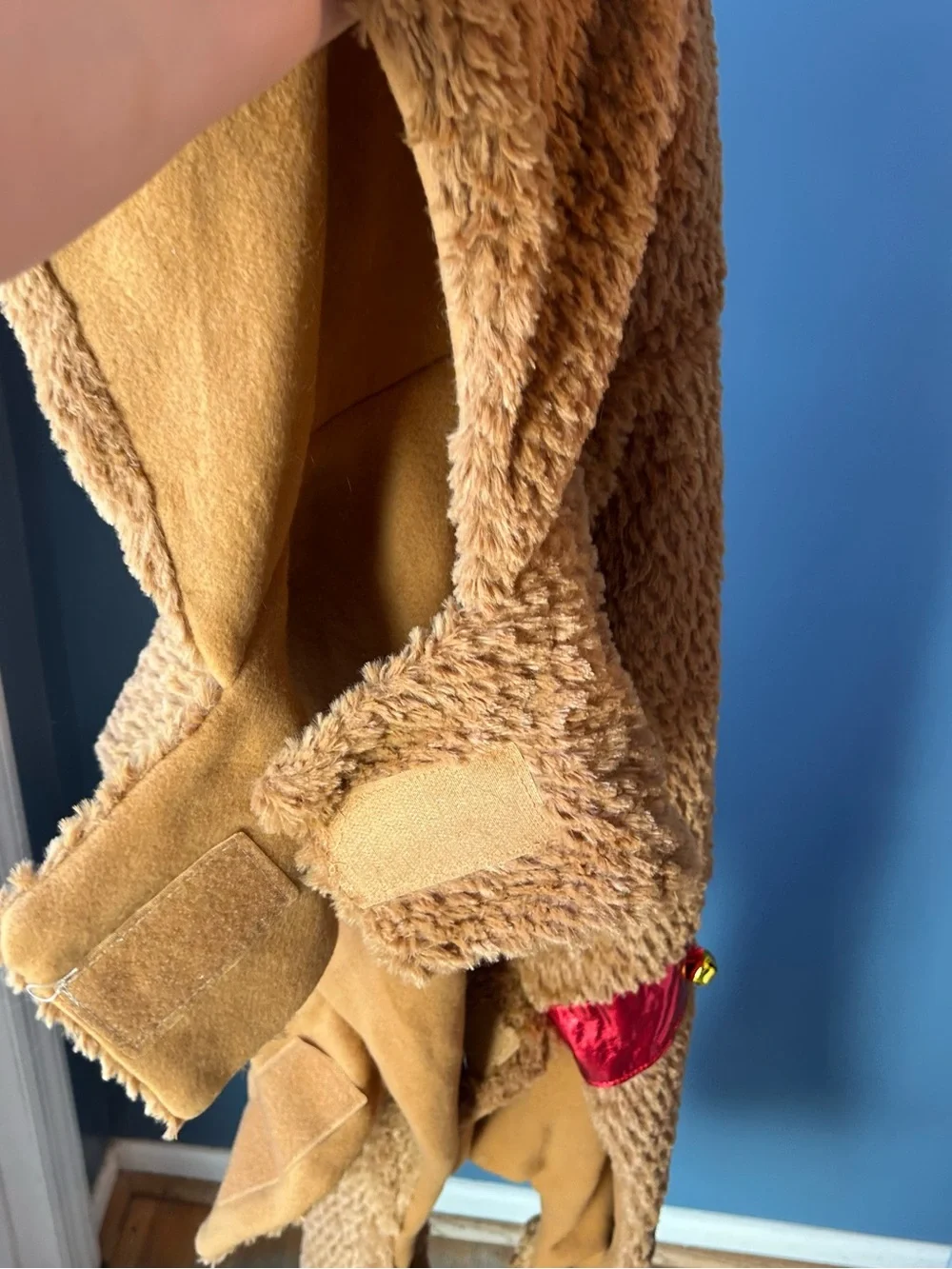 ⭐️ 5 for $25⭐️ I ❤️ U dog Reindeer Costume with Gold Antlers